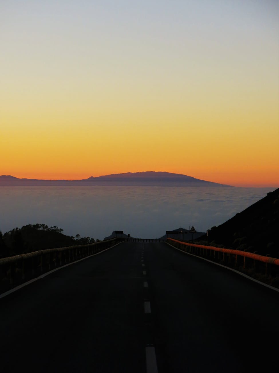 black and white asphalt road
