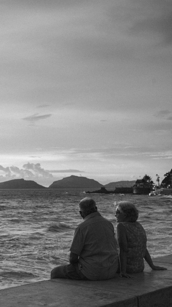 pareja en la playa
